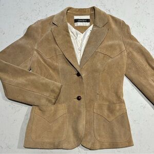 NEIMAN MARCUS Vintage Suede Leather Jacket